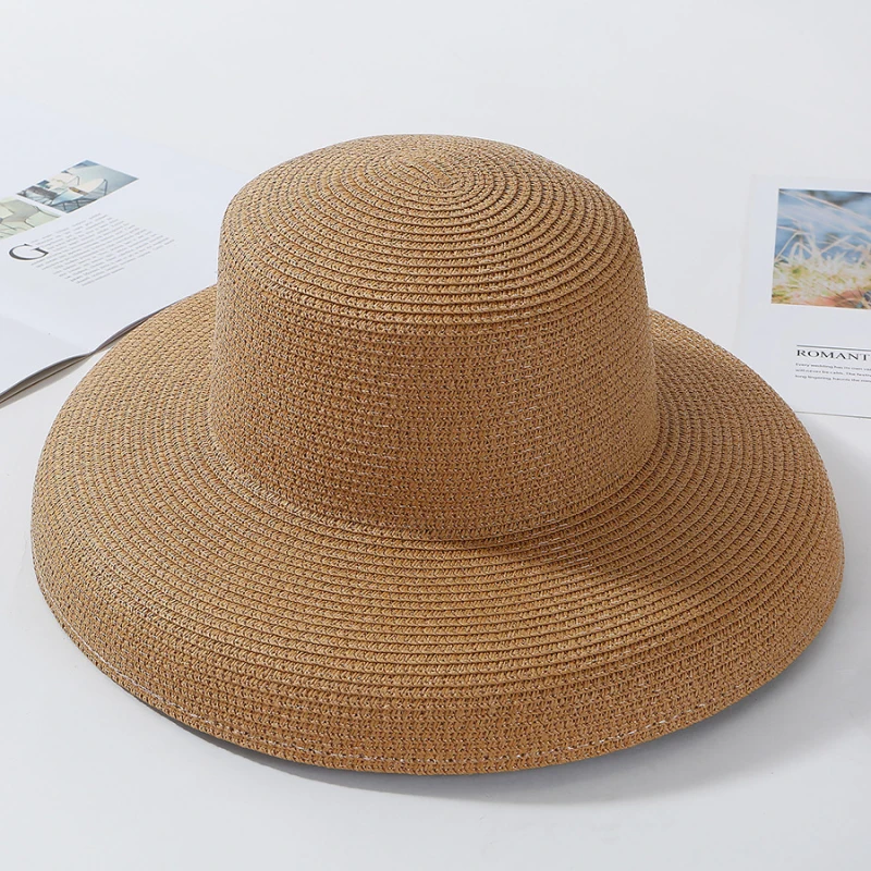 2023 New Summer Ladies Solid P - Hat Floppy Wide 评论和价格