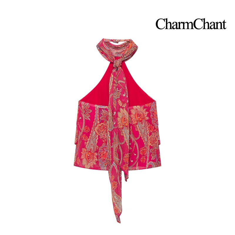 CHARMCHANT Women's Paisley Pri - Midi Skirt Floral 评论和价格