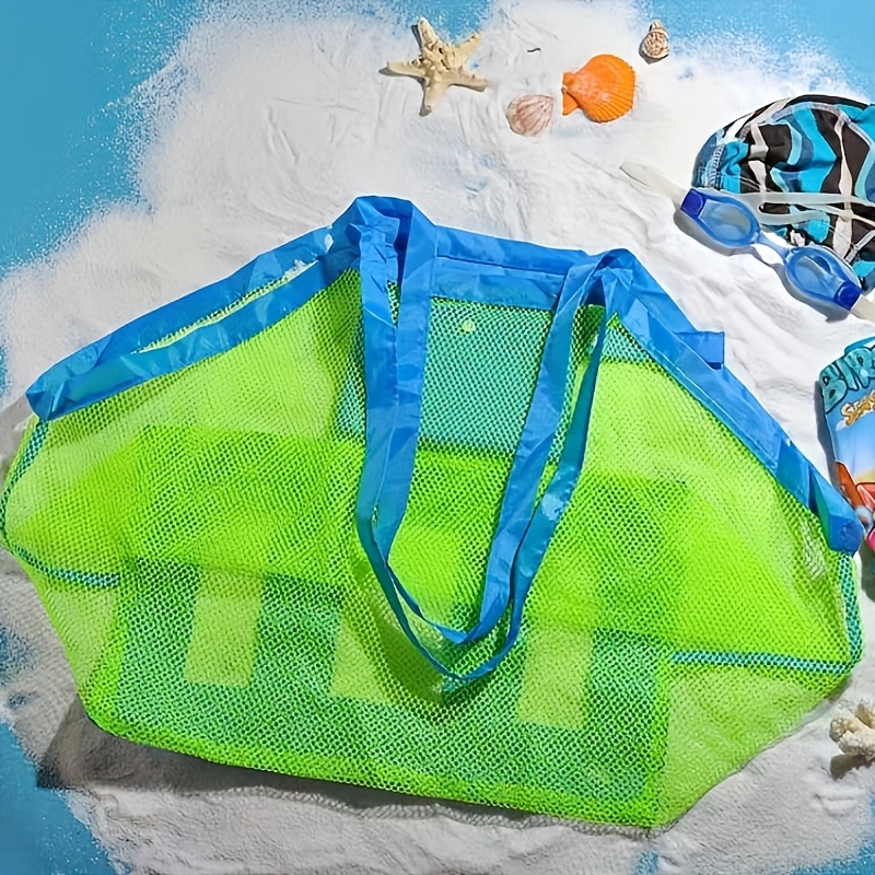 1pc Large Mesh Beach Tote Bag  - Tote Bag Beach 评论和价格